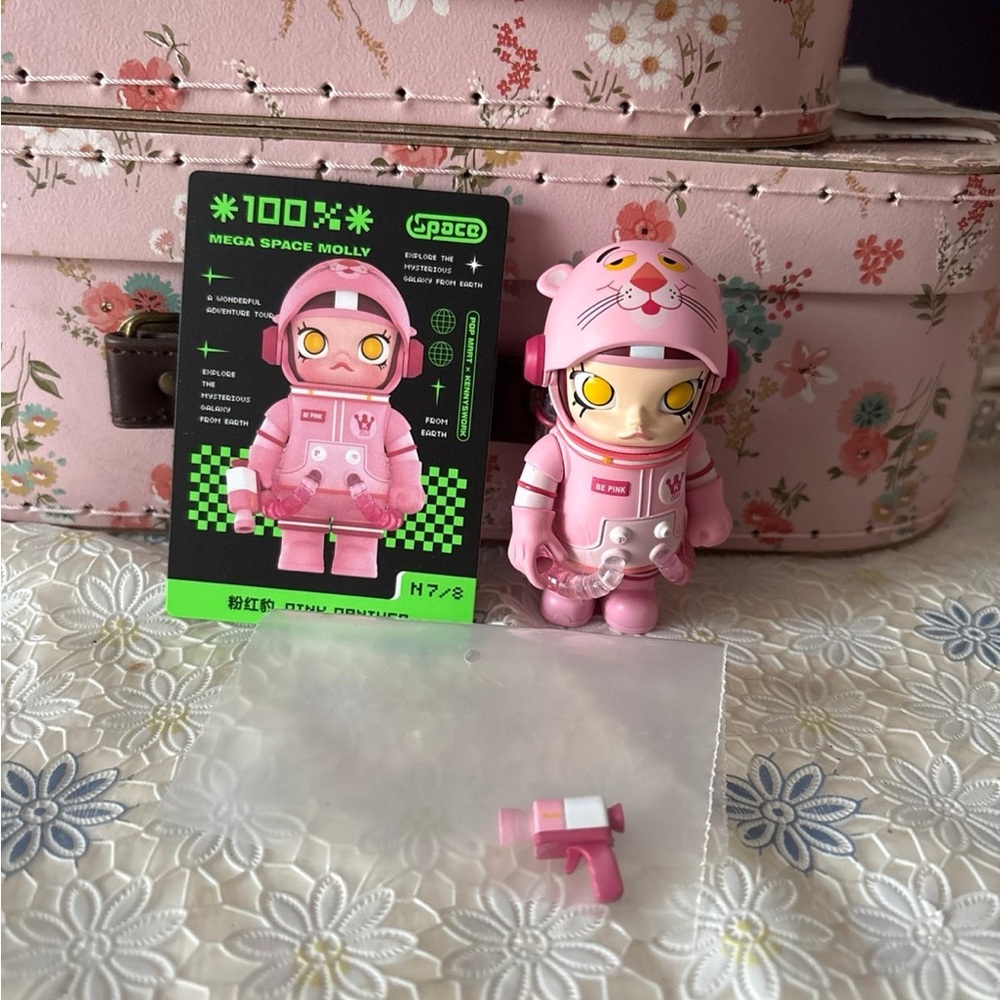 Pink Space Explorer Toy Figure